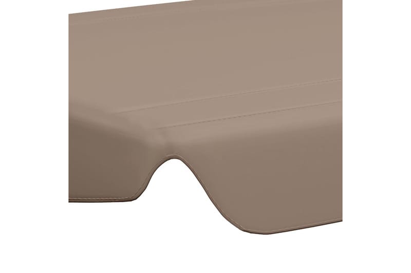 Erstatningsbaldakin hagehuske 150/130x70/105cm 270g/m² - Taupe - Hagemøbler & utemiljø - Solbeskyttelse - Paviljong - Paviljongtak