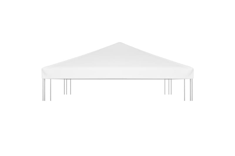 Toppduk til paviljong 270 g/m² 3x3 m hvit - Hvit - Hagemøbler & utemiljø - Solbeskyttelse - Paviljong - Paviljongtak