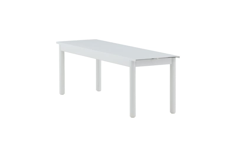 Modena Benk 130 cm - Hvit - Hagemøbler & utemiljø - Utesofa - Hagebenk & utebenk