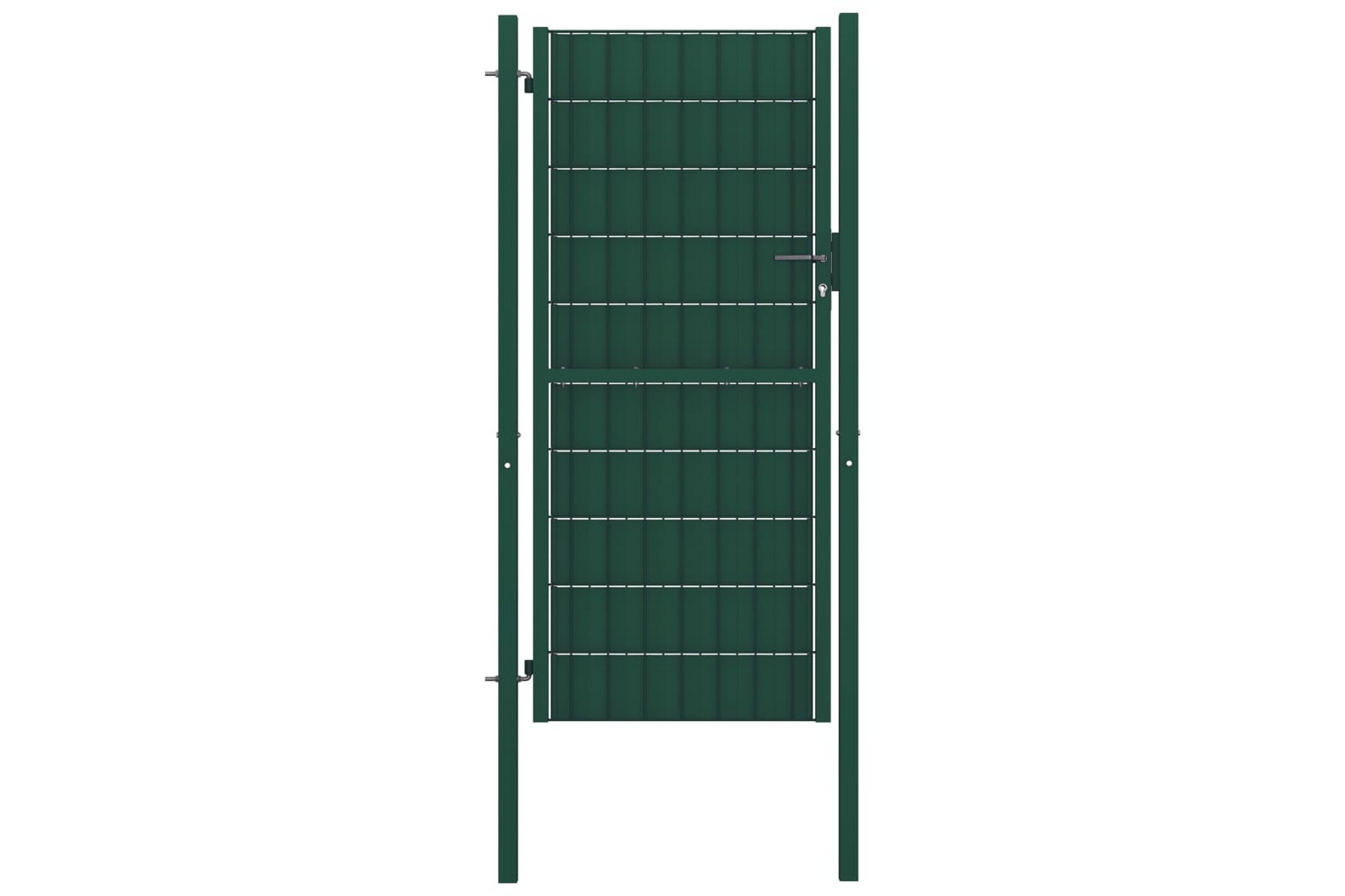 Be Basic Hageport stål 100x204 cm grønn -