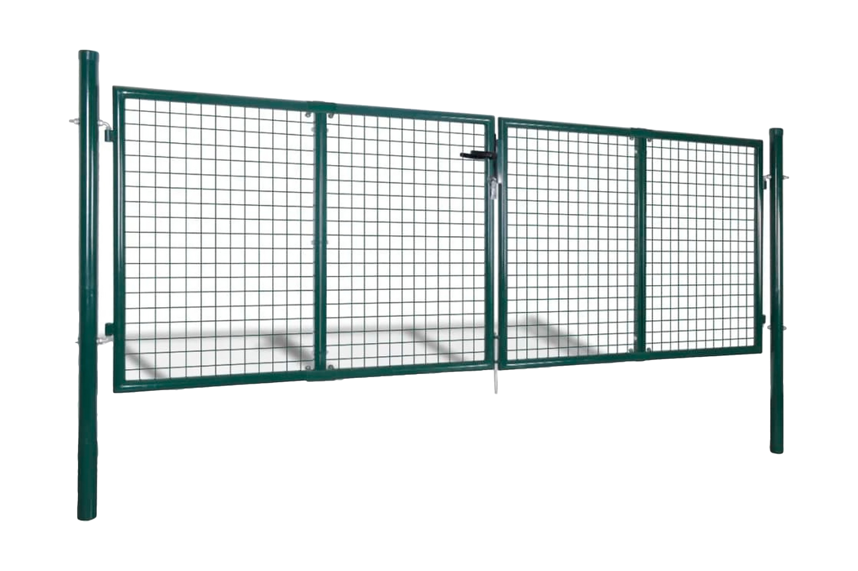 Be Basic Hageport stål 306x175 cm grønn -