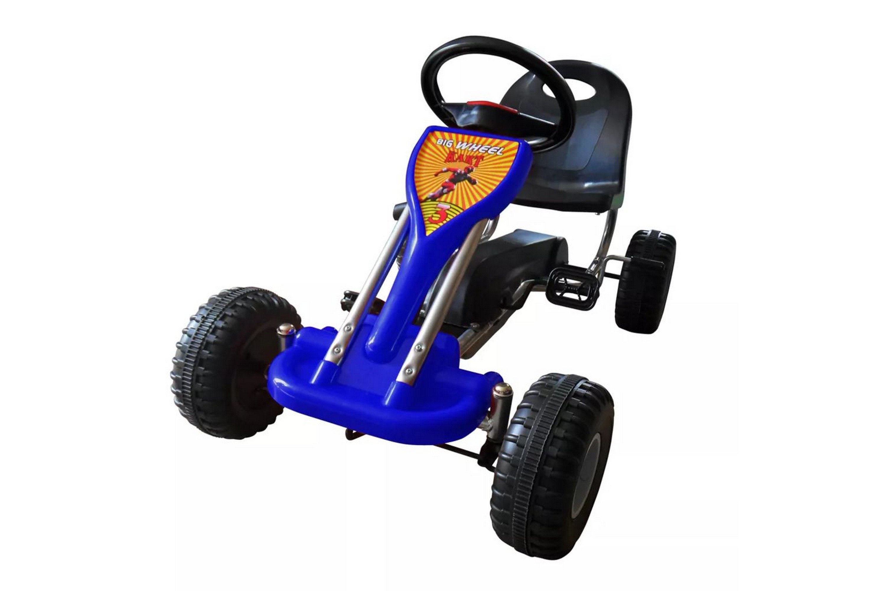 Be Basic Pedal-go-kart blå -