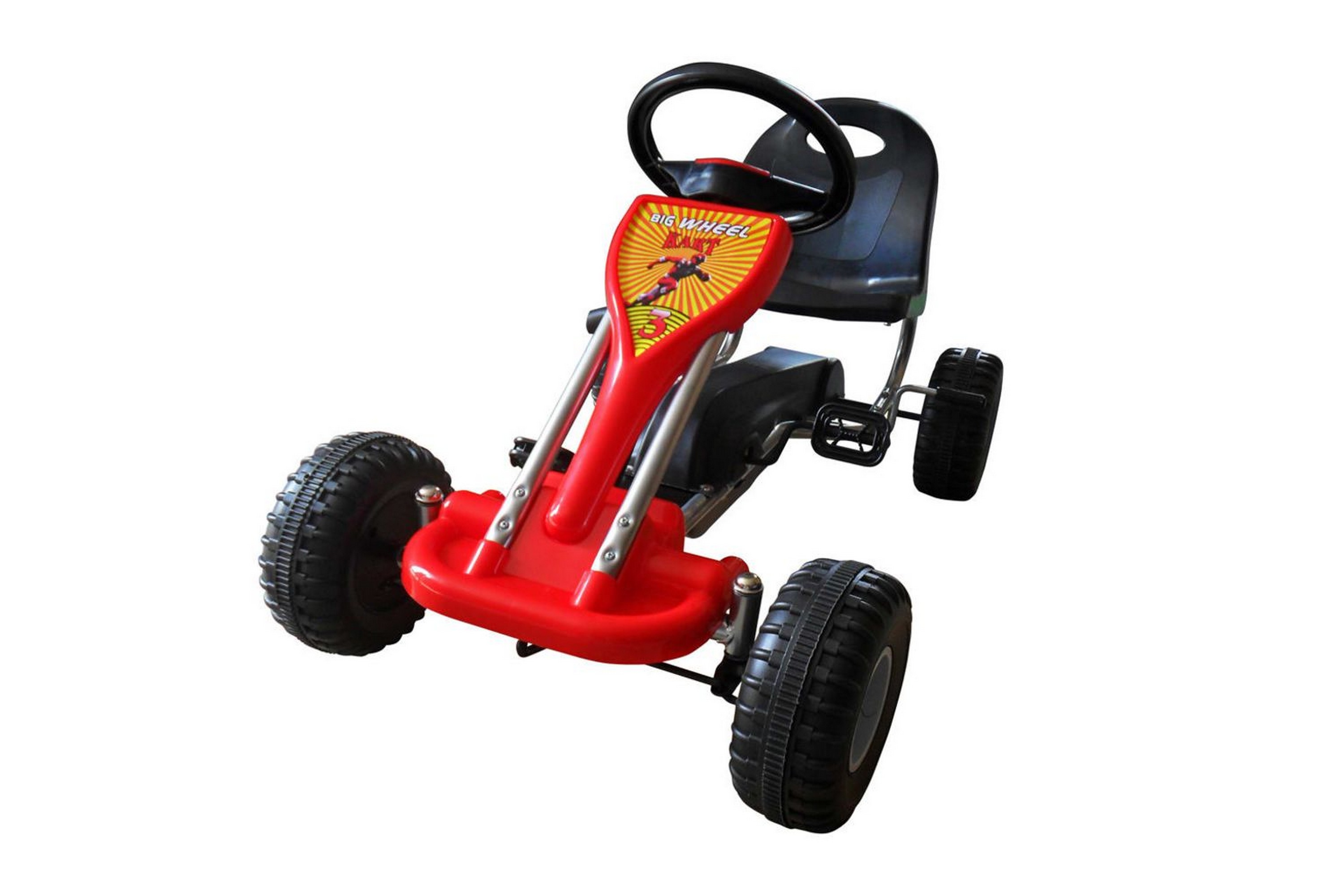 Be Basic Pedal-go-kart rød -