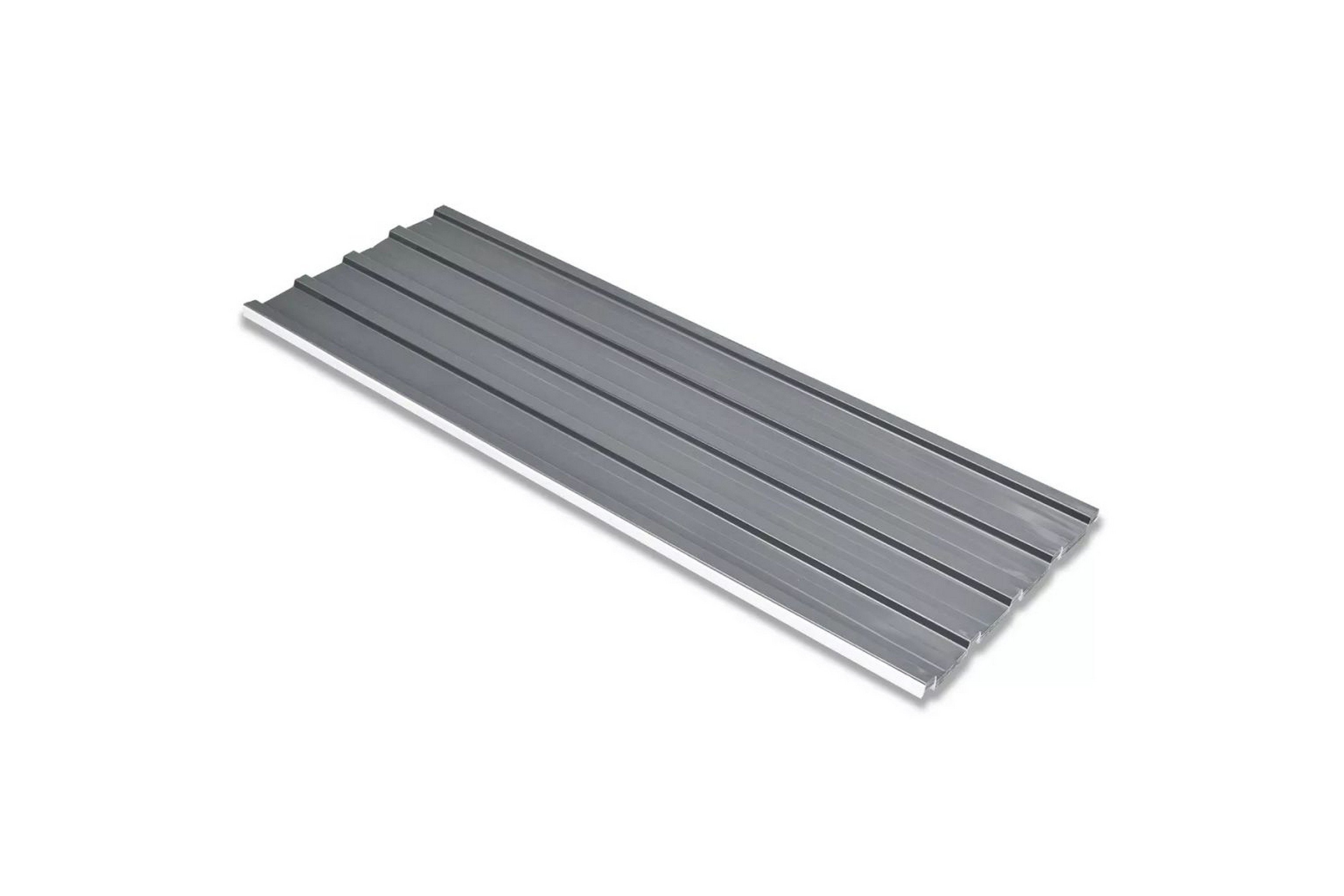 Be Basic Takplater 12 stk galvanisert stål grå -