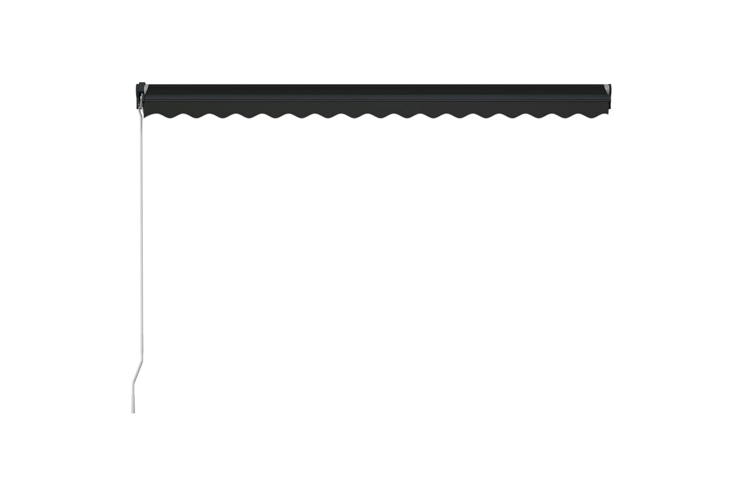 Be Basic Manuell uttrekkbar markise 450x300 cm antrasitt -