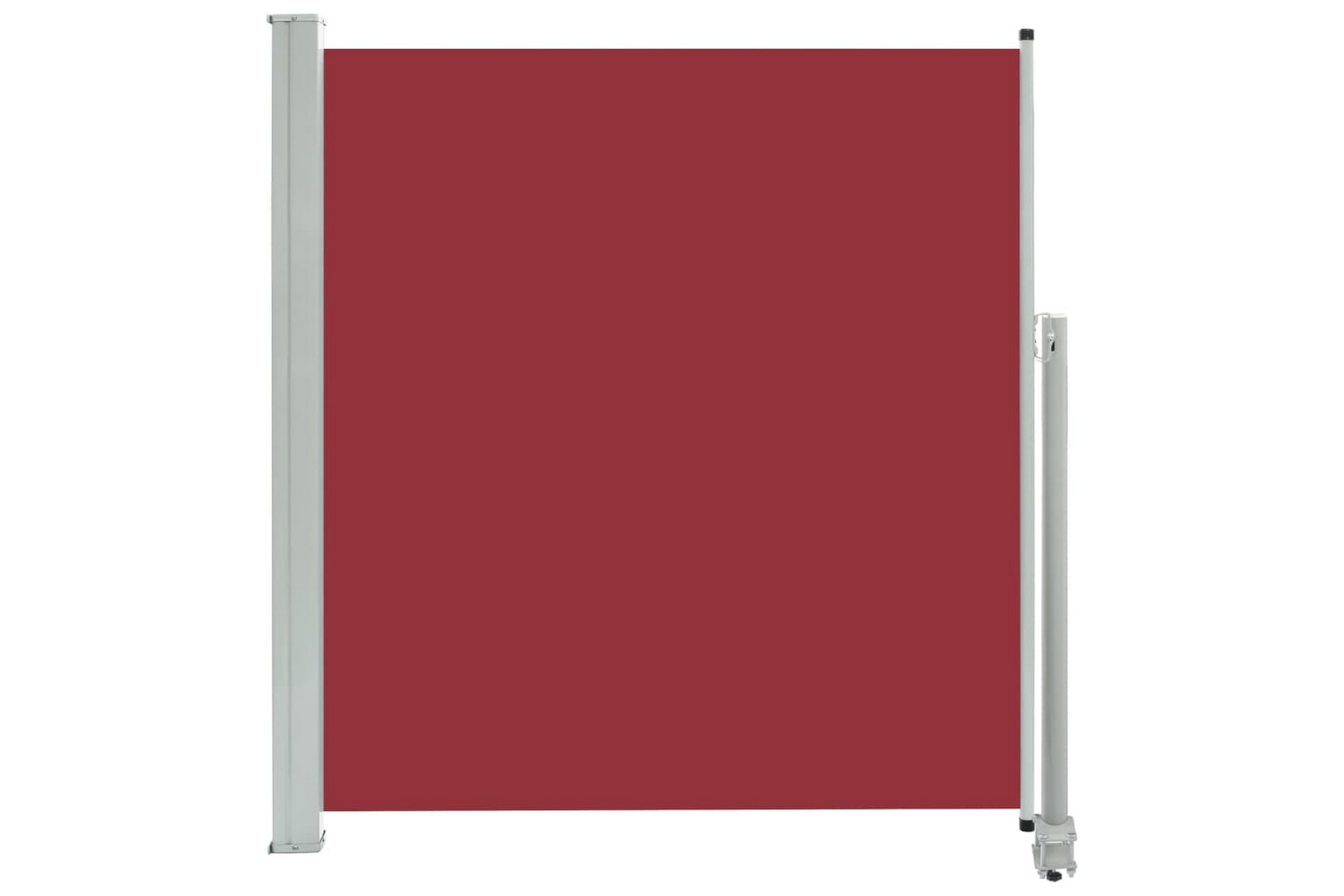 Be Basic Uttrekkbar sidemarkise 140 x 300 cm rød -