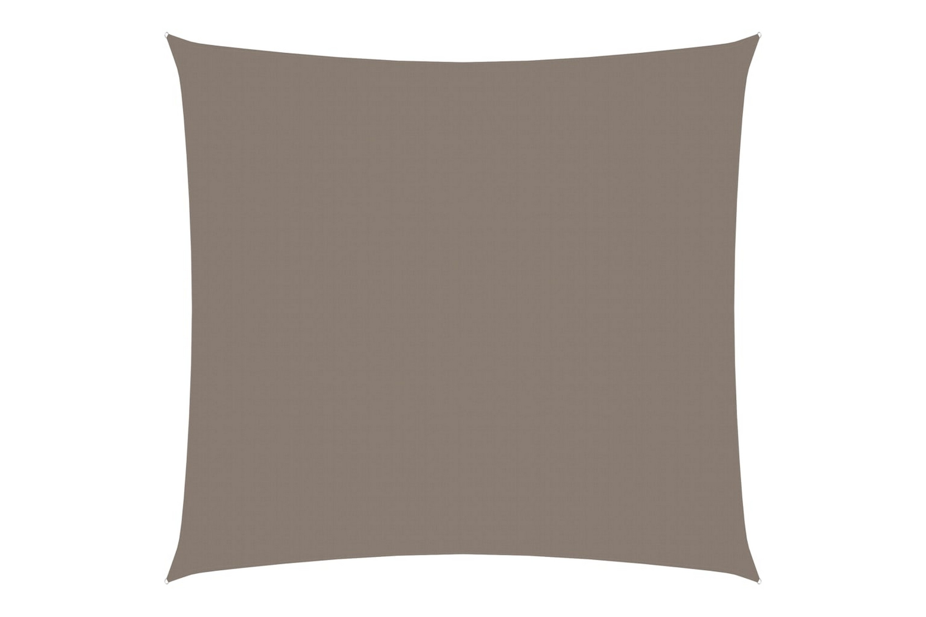 Be Basic Solseil oxfordstoff firkantet 2x2 m gråbrun - Taupe