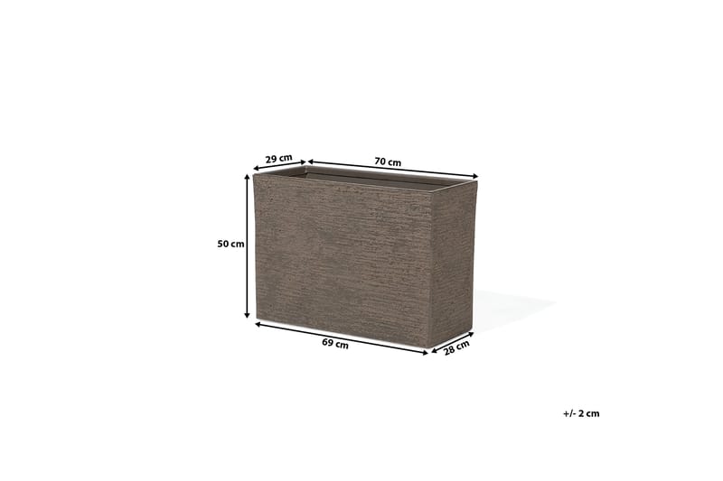 Gryte Edessa 70 cm - Brun - Dekorasjon & innredningsdetaljer