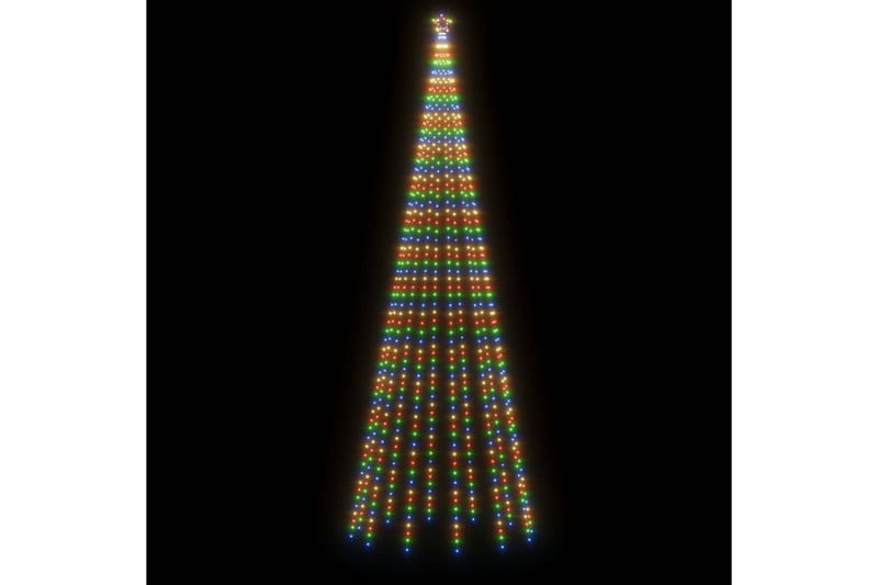 beBasic Juletre med bakkeplugg 732 lysdioder flerfarget 500 cm - Interiør - Dekorasjon & innredningsdetaljer - Julepynt & juledekorasjon - Plastjuletre
