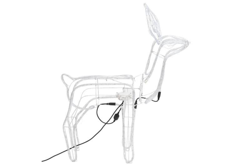 beBasic Sammenleggbart julereinsdyr med 192 lysdioder varmhvit - Interiør - Dekorasjon & innredningsdetaljer - Julepynt & juledekorasjon