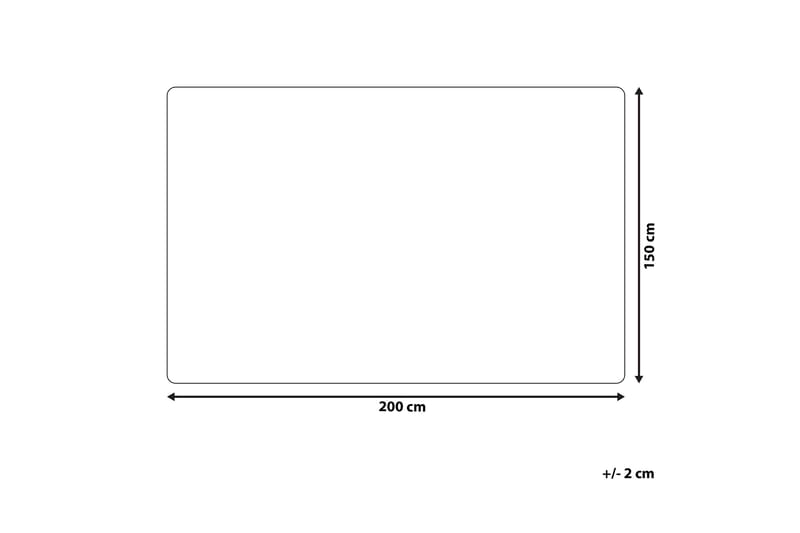 Pledd Imounsiss 150x200 cm Dobbeltsidig - Brun / Hvit - Interiør - Dekorasjon & innredningsdetaljer - Julepynt & juledekorasjon - Juletekstil - Juleteppe & Julepledd