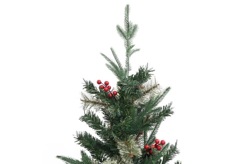 Juletre med kongler grønn 150 cm PVC og PE - Interiør - Dekorasjon & innredningsdetaljer - Julepynt & juledekorasjon - Plastjuletre