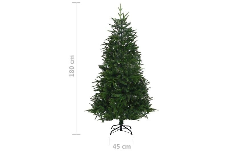 Kunstig juletre grønn 180 cm PVC og PE - Interiør - Dekorasjon & innredningsdetaljer - Julepynt & juledekorasjon - Plastjuletre