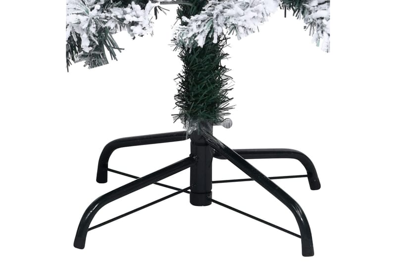 Kunstig juletre med flokket snø grønn 180 cm PVC - Interiør - Dekorasjon & innredningsdetaljer - Julepynt & juledekorasjon - Plastjuletre