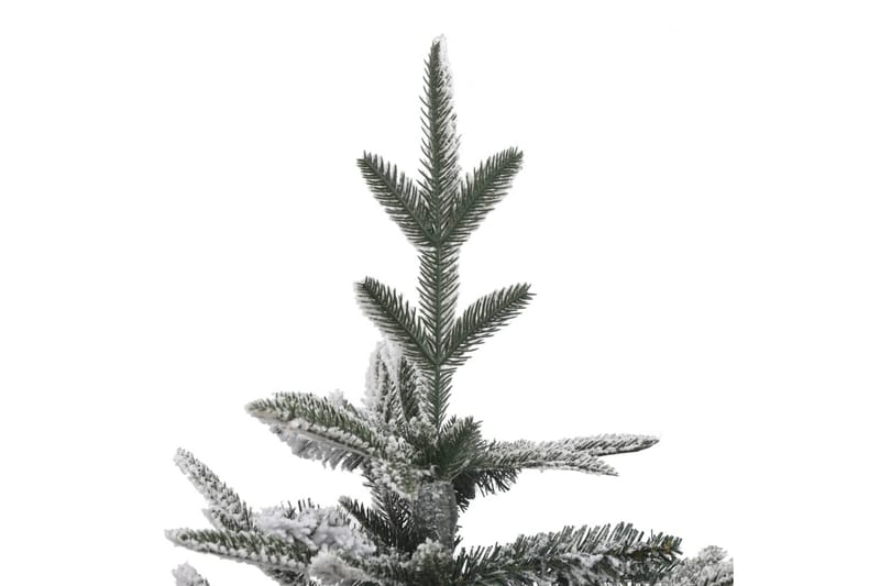 Kunstig juletre med flokket snø grønn 180 cm PVC og PE - Interiør - Dekorasjon & innredningsdetaljer - Julepynt & juledekorasjon - Plastjuletre