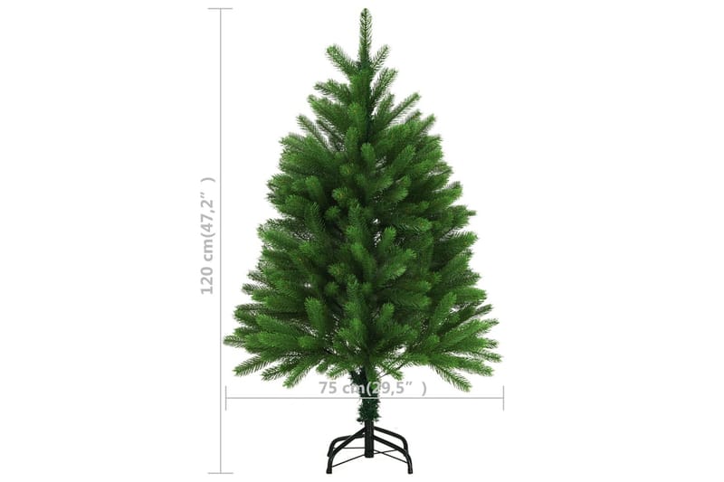 Kunstig juletre med LED og kulesett 120 cm grønn - Interiør - Dekorasjon & innredningsdetaljer - Julepynt & juledekorasjon - Plastjuletre