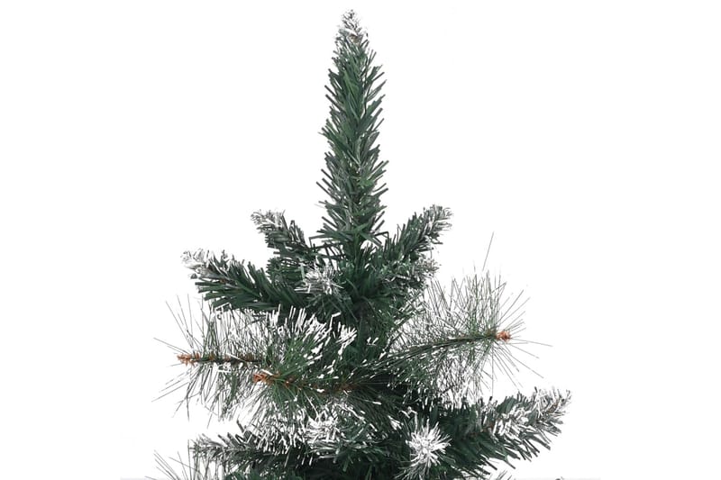 Kunstig juletre med stativ grønn og hvit 60 cm PVC - Interiør - Dekorasjon & innredningsdetaljer - Julepynt & juledekorasjon - Plastjuletre