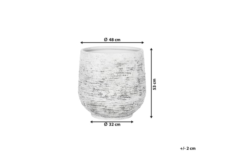 Krukke Dioni 53 cm - Grå - Interiør - Dekorasjon & innredningsdetaljer