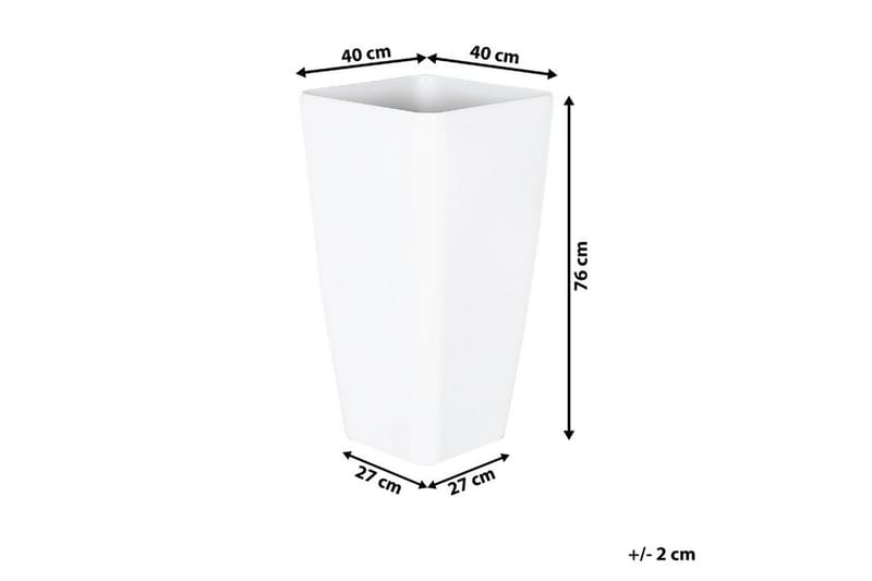 Krukke Modi 76 cm - Hvit - Dekorasjon & innredningsdetaljer