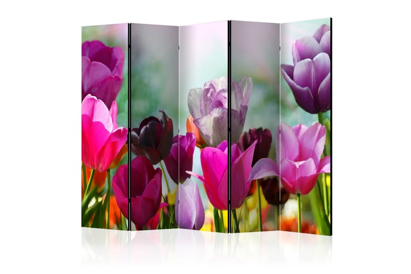 Romdeler Beautiful Tulips II 222x517 cm - Artgeist sp. z o. o. - Interiør - Dekorasjon & innredningsdetaljer - Romdelere