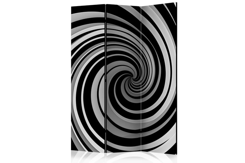 Romdeler - Black and white swirl 135x172 - Artgeist sp. z o. o. - Interiør - Dekorasjon & innredningsdetaljer - Romdelere