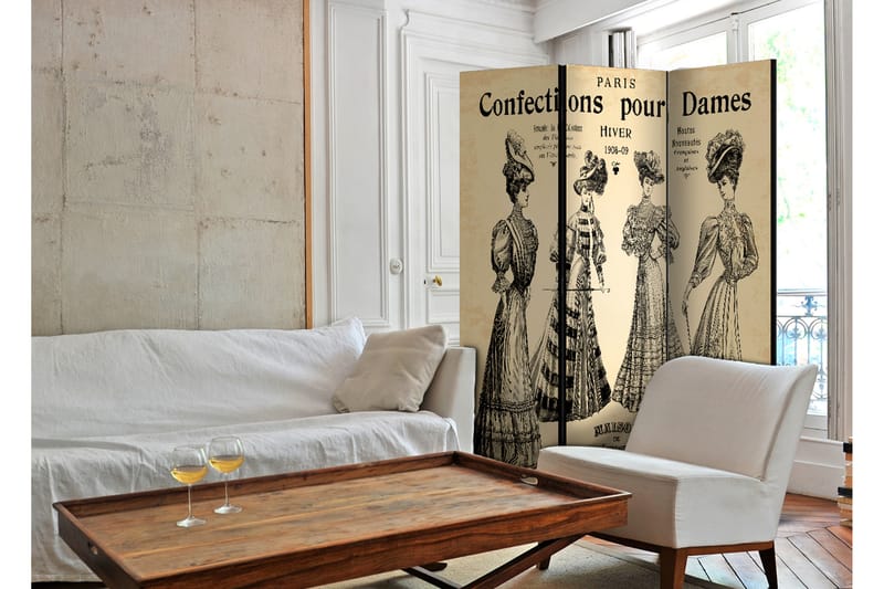 Romdeler Confections Pour Dames 135x172 - Artgeist sp. z o. o. - Interiør - Dekorasjon & innredningsdetaljer - Romdelere