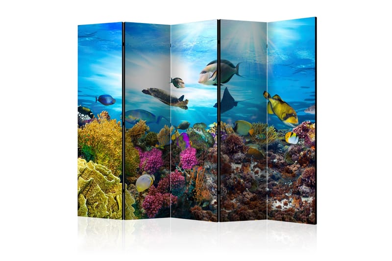 Romdeler - Coral Reef II 225x172 - Artgeist sp. z o. o. - Interiør - Dekorasjon & innredningsdetaljer - Romdelere