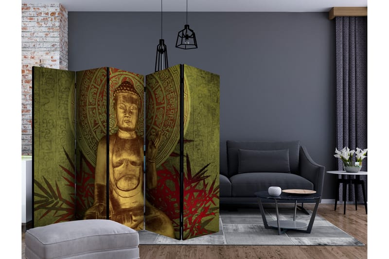 Romdeler - Golden Buddha II 225x172 - Artgeist sp. z o. o. - Interiør - Dekorasjon & innredningsdetaljer - Romdelere