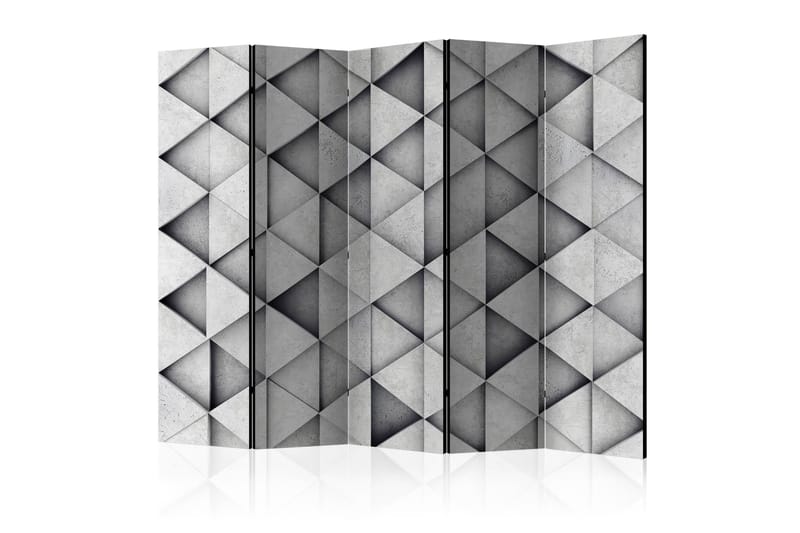 Romdeler - Grey Triangles II 225x172 - Artgeist sp. z o. o. - Interiør - Dekorasjon & innredningsdetaljer - Romdelere