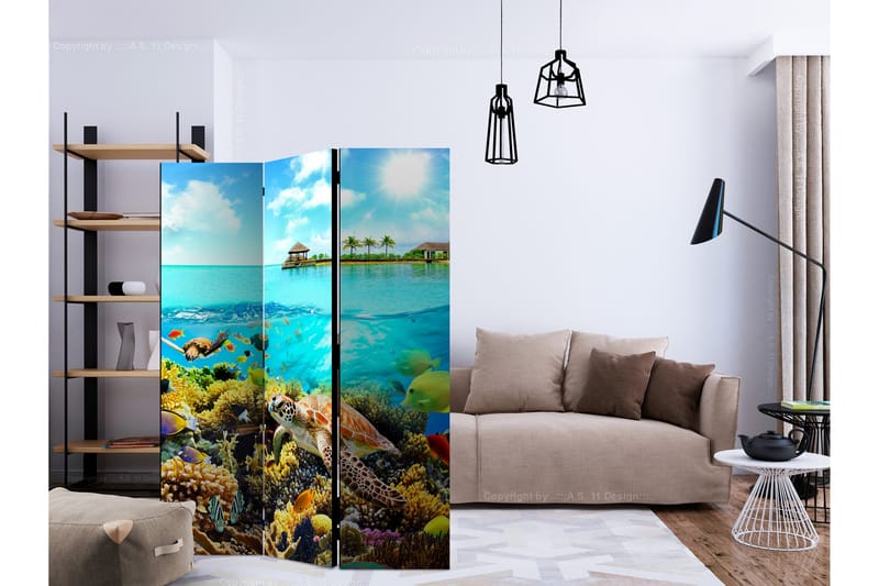 Romdeler - Heavenly Maldive 135x172 - Artgeist sp. z o. o. - Interiør - Dekorasjon & innredningsdetaljer - Romdelere