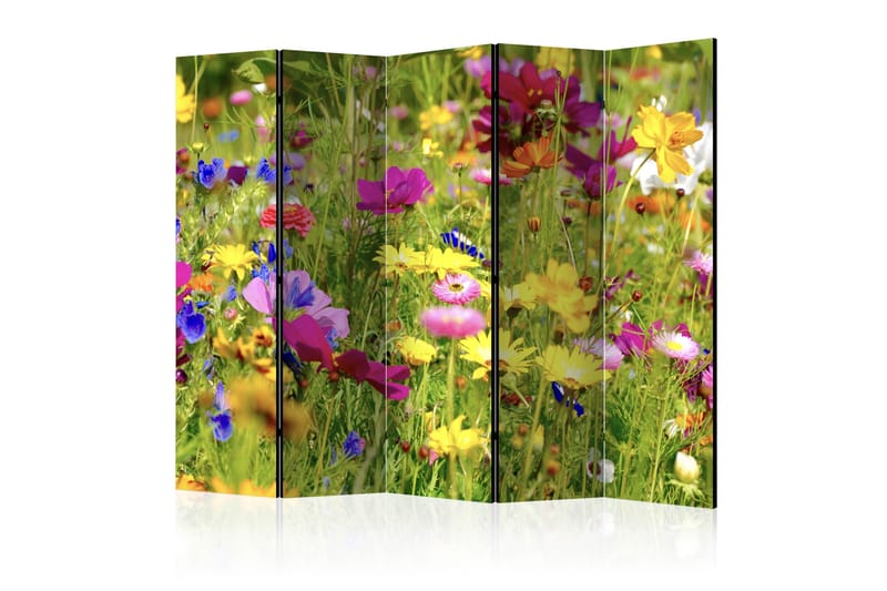 Romdeler Summer Flowers II 222x517 cm - Artgeist sp. z o. o. - Interiør - Dekorasjon & innredningsdetaljer - Romdelere