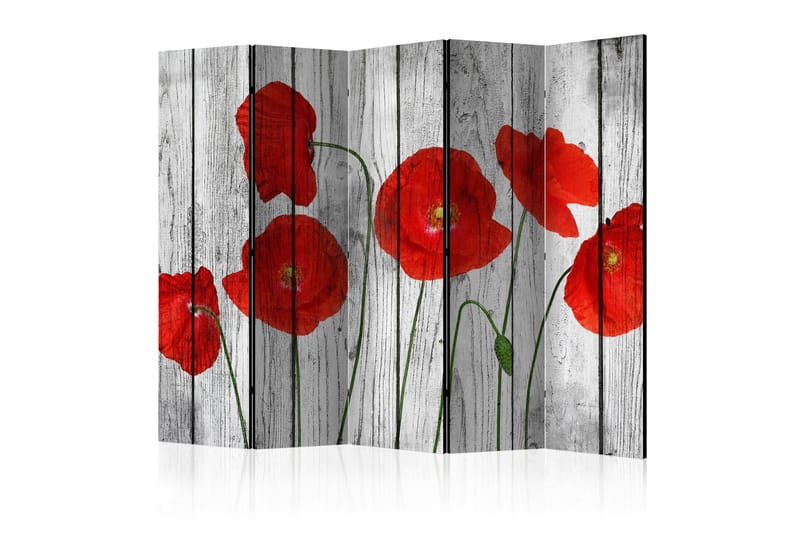 Romdeler - Tale of Red Poppies II 225x172 - Artgeist sp. z o. o. - Interiør - Dekorasjon & innredningsdetaljer - Romdelere