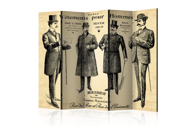 Romdeler Vêtements Pour Homme 225x172 - Artgeist sp. z o. o. - Interiør - Dekorasjon & innredningsdetaljer - Romdelere