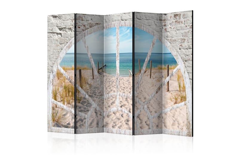 Romdeler - Window View - Beach II 225x172 - Artgeist sp. z o. o. - Interiør - Dekorasjon & innredningsdetaljer - Romdelere