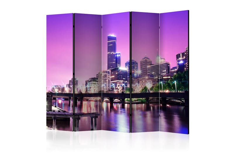 Romdeler Purple Melbourne II - Artgeist sp. z o. o. - Interiør - Dekorasjon & innredningsdetaljer - Romdelere