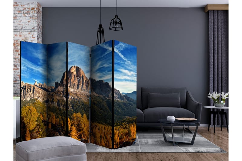 Romdeler - Panoramic view of Italian Dolomites 225x17 - Artgeist sp. z o. o. - Interiør - Dekorasjon & innredningsdetaljer - Romdelere