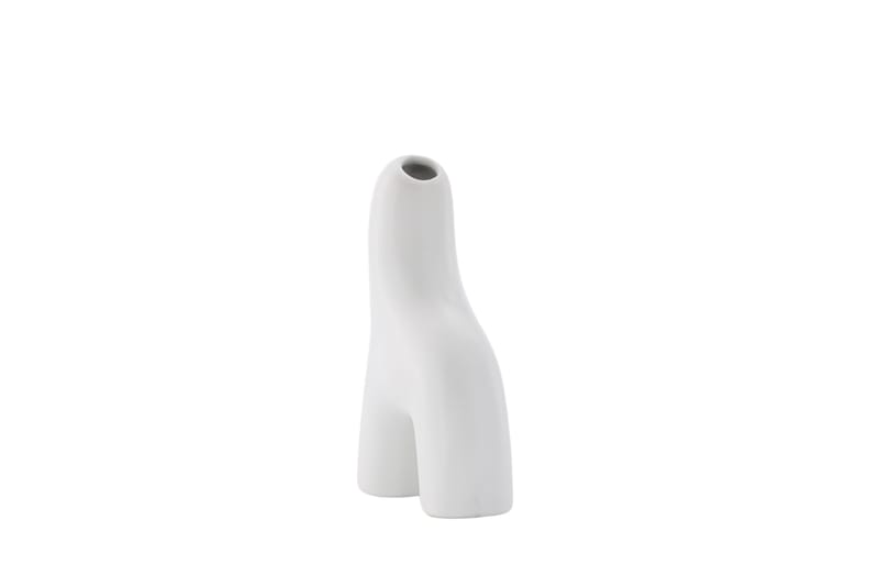 Aya Vase 9,4 cm - Hvit - Interiør - Dekorasjon & innredningsdetaljer - Vas