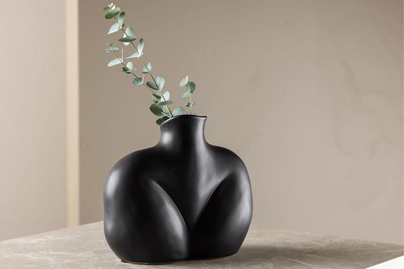 Harvey Vase 10 cm - Svart - Interiør - Dekorasjon & innredningsdetaljer - Vas