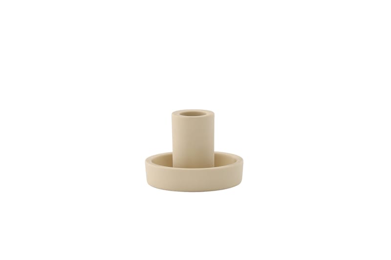 Ceco Lysestake 11x5,6 cm - Beige - Interiør - Lys & dufter - Lysestaker og lykter