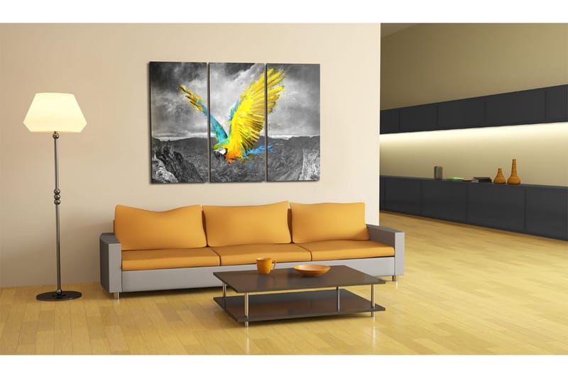 Bilde Bird-of-paradise 90x60 - Artgeist sp. z o. o. - Interiør - Maleri & posters - Lerretsbilder