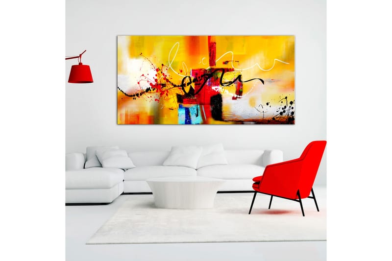 Bilde Street Melodies 120x60 - Artgeist sp. z o. o. - Interiør - Maleri & posters - Lerretsbilder