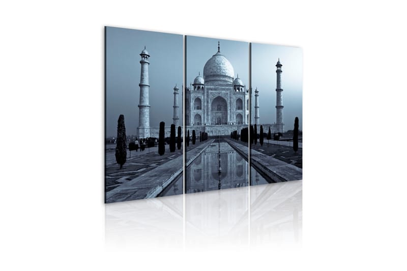 Bilde Taj Mahaj by night, India 90x60 - Artgeist sp. z o. o. - Lerretsbilder