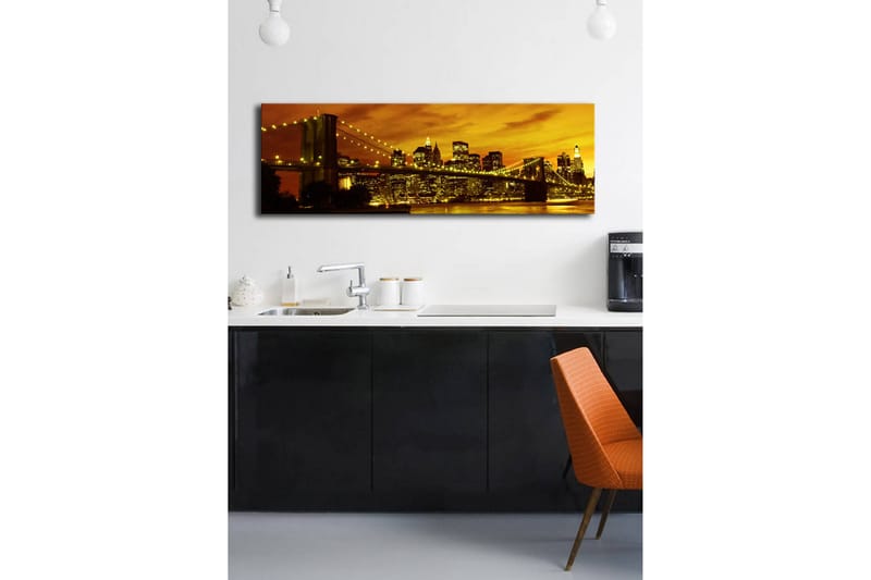 Canvasbilde Dekorativ LED-belysning - Flerfarget - Interiør - Maleri & posters - Lerretsbilder