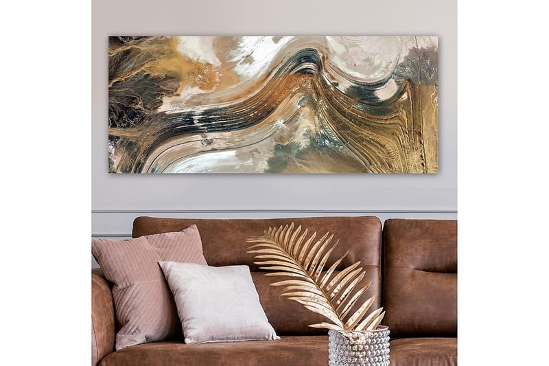 Canvasbilde YTY Abstract & Fractals Flerfarget - 120x50 cm - Interiør - Maleri & posters - Lerretsbilder