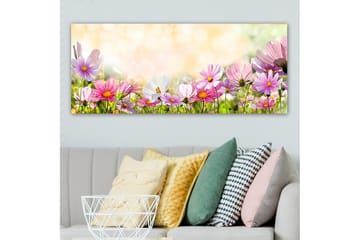 Canvasbilde YTY Floral & Botanical Flerfarget - 120x50 cm - Interiør - Maleri & posters - Lerretsbilder