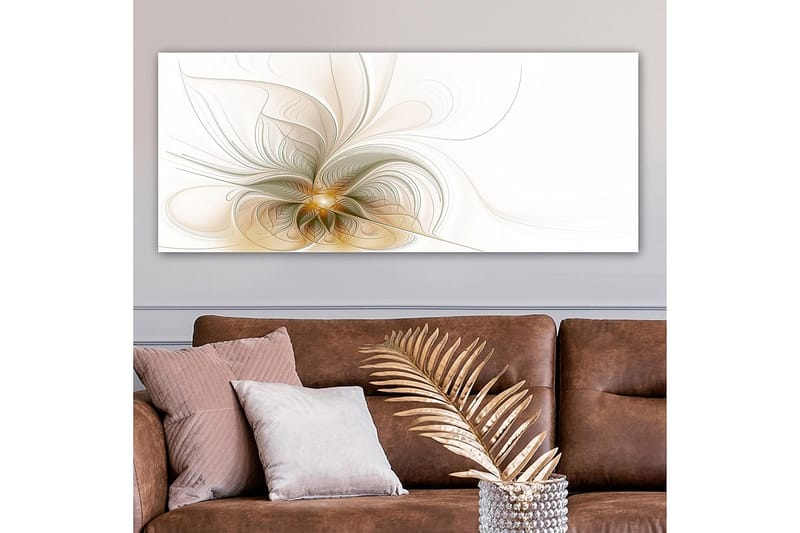 Canvasbilde YTY Floral & Botanical Flerfarget - 120x50 cm - Interiør - Maleri & posters - Lerretsbilder