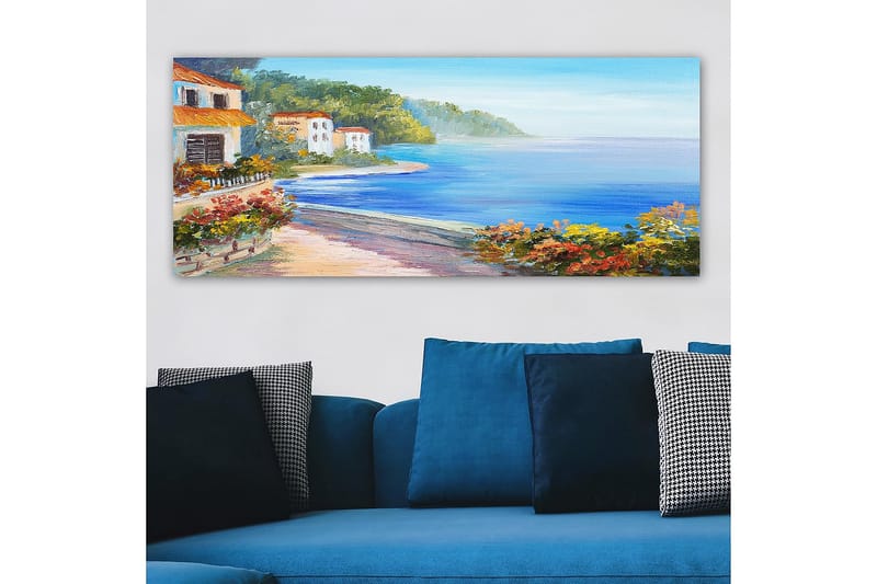 Canvasbilde YTY Landscape & Nature Flerfarget - 120x50 cm - Interiør - Maleri & posters - Lerretsbilder