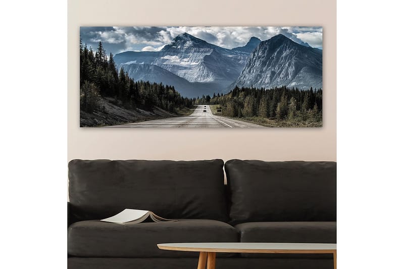 Canvasbilde YTY Landscape & Nature Flerfarget - 120x50 cm - Interiør - Maleri & posters - Lerretsbilder