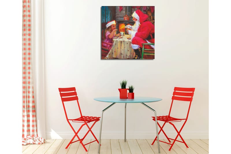 Dekorativ Canvasbilde 45x45 cm - Flerfarget - Lerretsbilder