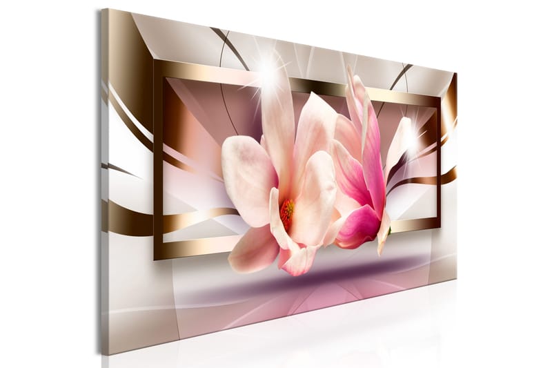 Tavle Flowers Outside The Frame (1 Part) Narrow 150X50 - Artgeist sp. z o. o. - Interiør - Maleri & posters - Lerretsbilder